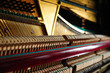 Music inside the old piano