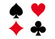 pique coeur carreau trèfle