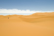Photo: Into the desert Into the desert