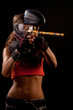 Paintball player