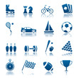 Sport & hobby icon set Sport & hobby icon set