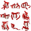 Weiße Geschenke Set