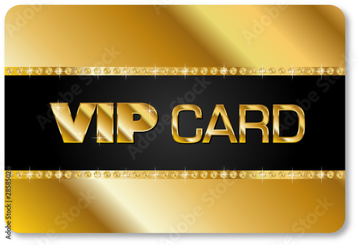 Vektor: VIP card VIP card