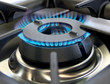 Industriale arzător cu gaz pentru o tigaie mare sau wok