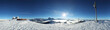 Panorama der Dolomiten Berge