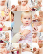 Little girl gets an injection Little girl gets an injection