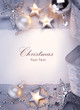 Art Christmas greeting card