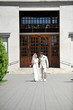 groom and  bride