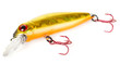 Plastic fishing lure (wobbler) isolated on white
