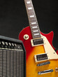 Electric guitar with amplifire Electric guitar with amplifire