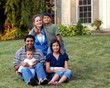 Happy Biracial Family