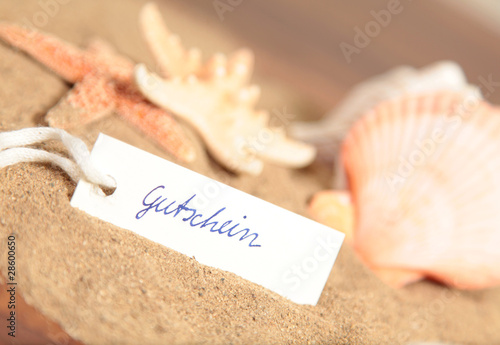 Photo: Gutschein Vorlage Gutschein Vorlage