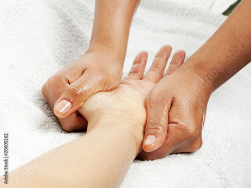 Foto: hand massage hand massage