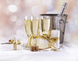 Champagne and gifts