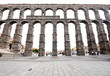 Roman Aqueduct Bridge of Segovia, first Century AD. Roman Aqueduct Bridge of Segovia, first Century AD.