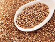 Buckwheat on the spoon
