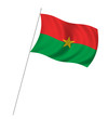 Flag of Burkina faso