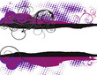 abstract tree Illustration vector spring autumn summer pink