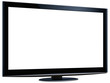 LCD TV & White Screen XXL + Clipping Path LCD TV & White Screen XXL + Clipping Path