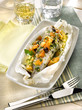merlu au four - nasello al cartoccio - baked hake