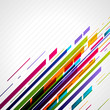 Abstract retro technology lines in perspective vector background Abstract retro technology lines in perspective vector background
