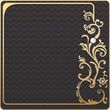Vintage gold frame
