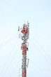 Mobile phone antenna wired for stable.
