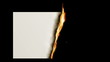 Video: Paper fire burning Paper fire burning