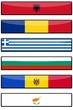 ensemble drapeaux europe de l'est east europe 2