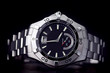 Stainless steel watch