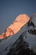 coucher de soleil sur les Alpes suisses coucher de soleil sur les Alpes suisses