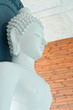 Portrait of beautiful white buddha at Buddhadasa Indapanno Arch Portrait of beautiful white buddha at Buddhadasa Indapanno Arch
