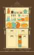 Kitchen cupboard
