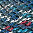 Field of new cars. See my portfolio for more