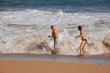 Un couple à la mer Un couple à la mer