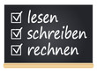 lesen, schreiben, rechnen lesen, schreiben, rechnen