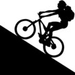 Radfahrer Mountainbike