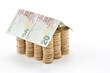 Saving to buy house concept. Saving to buy house concept.