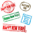 Happy New Year 2011 stamps