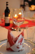 Foto: Gedeckter Tisch an Weihnachten Gedeckter Tisch an Weihnachten