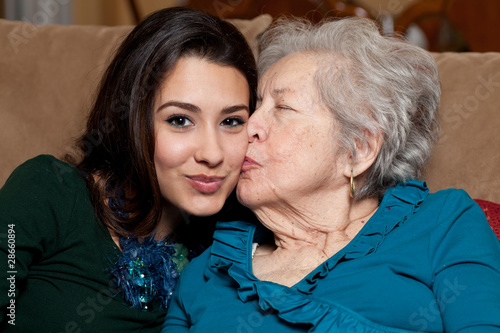 Photo: Grandmother and Granddaughter Lifestyle Grandmother and Granddaughter Lifestyle