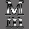 Metal alphabet symbol