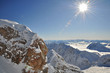 Blick von der Zugspitze nach Osten