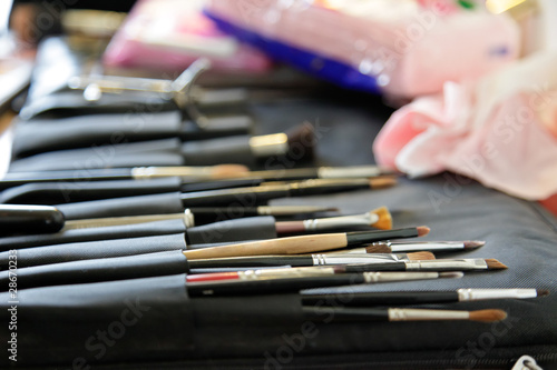 Photo: Makeup brushes Makeup brushes