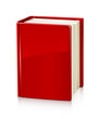 book with red cover vector