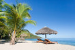 Tropical beach landscape Tropical beach landscape