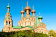 the Trinity church in Ostankino in Moscow, Russia the Trinity church in Ostankino in Moscow, Russia