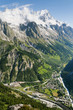 Ferret valley on summer, Courmayeur, Italy