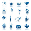 Celebrate icon set