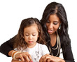 Mother mentoring daughter Mother mentoring daughter